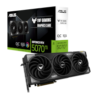 Photos - Graphics Card Asus GeForce RTX 5070 Ti TUF Gaming OC 16GB GDDR7 PCI-Express  90YV0MD0-M0NA00 