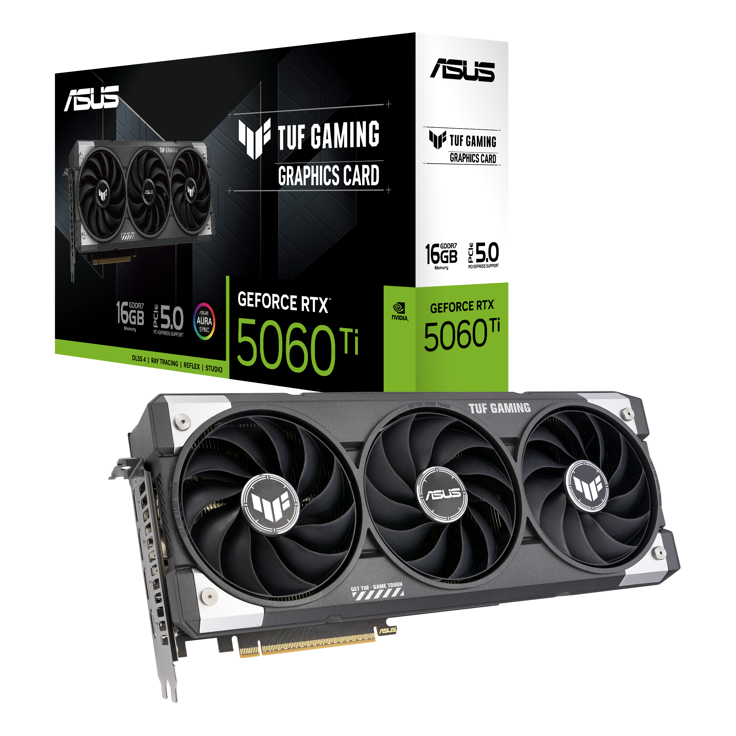 Asus GeForce RTX 5060 Ti TUF Gaming 16GB GDDR7 PCI-Express Graphics Card