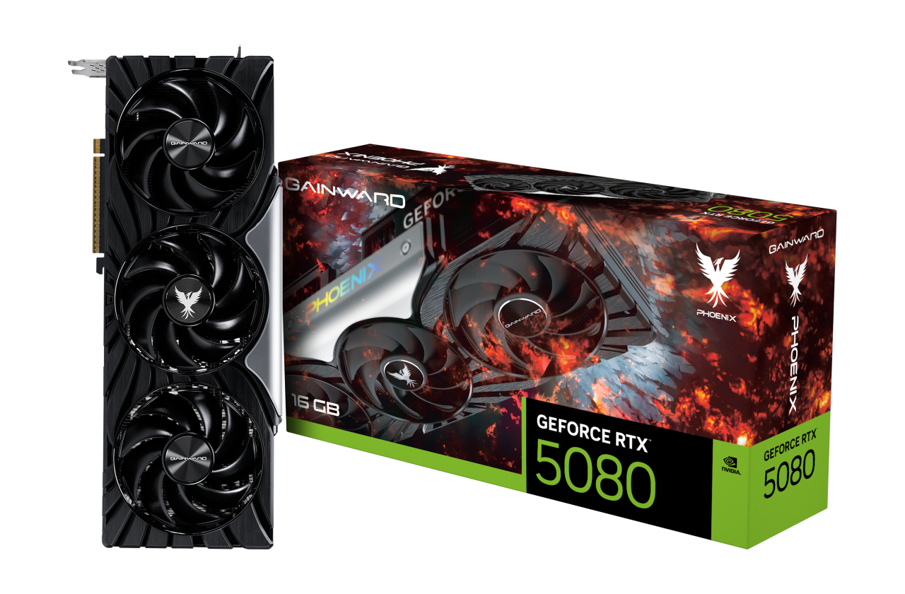 Gainward GeForce RTX 5080 Phoenix 16GB GDDR7 PCI-Express Graphics Card