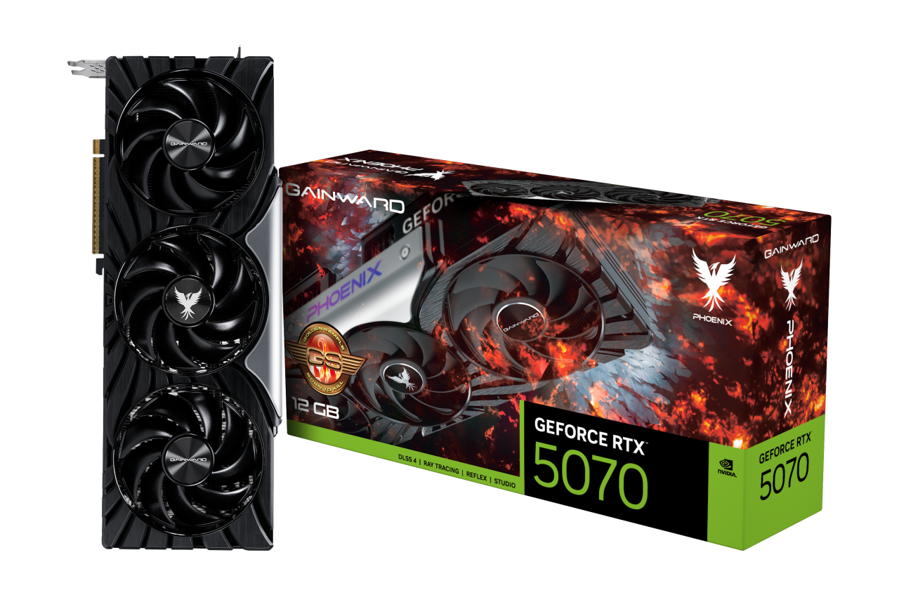 Gainward GeForce RTX 5070 Phoenix GS 12GB GDDR7 PCI-Express Graphics Card