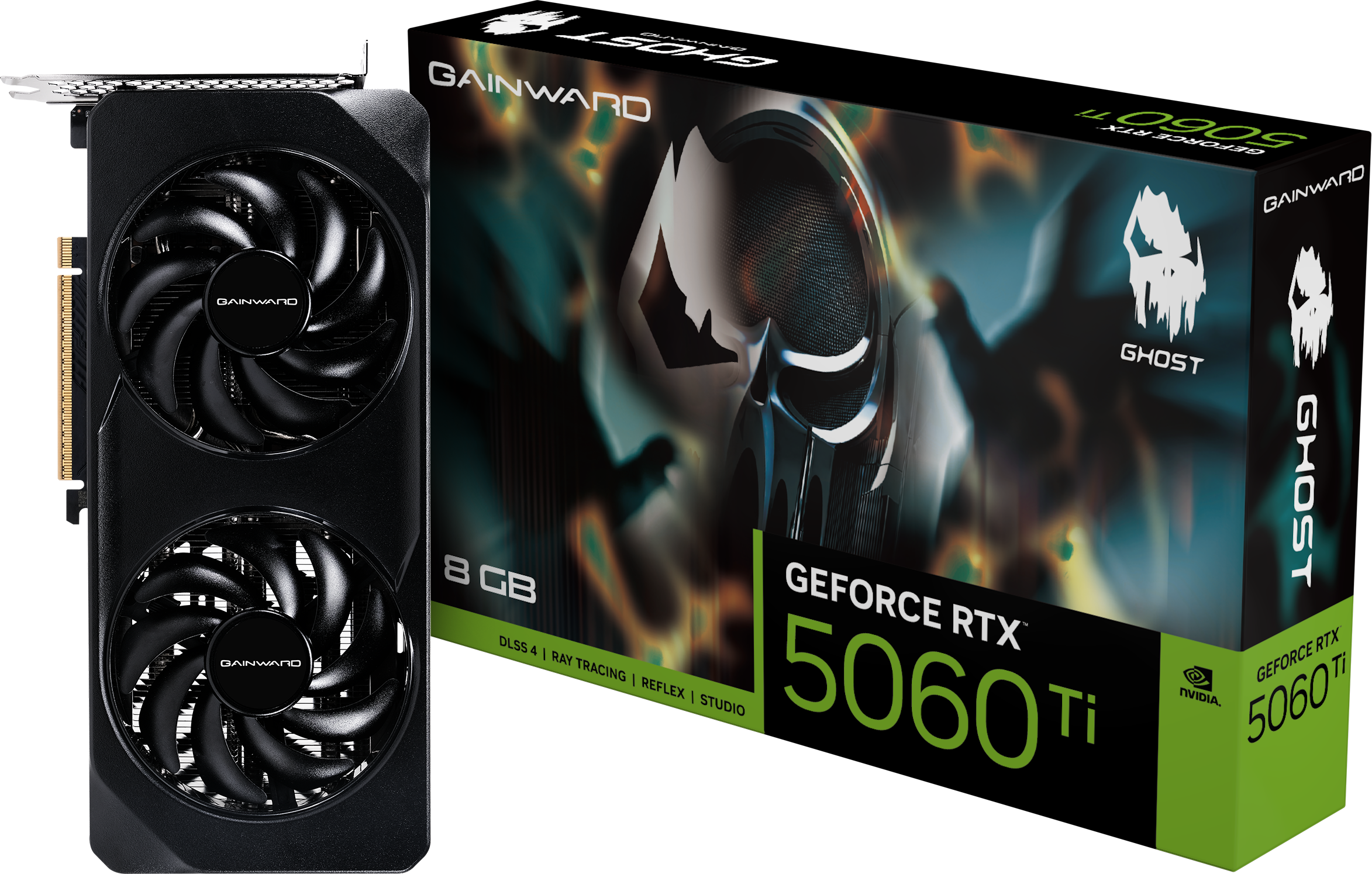 Gainward GeForce RTX 5060 Ti Ghost 8GB GDDR7 PCI-Express Graphics Card