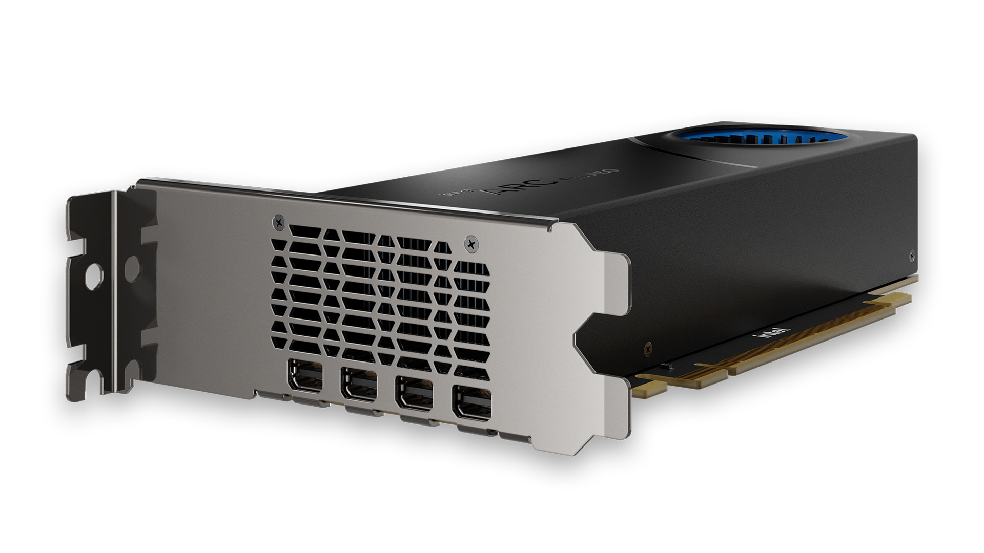 Intel - Intel ARC PRO A50 6GB GDDR6 Ray Tracing AI Workstation Graphics Card