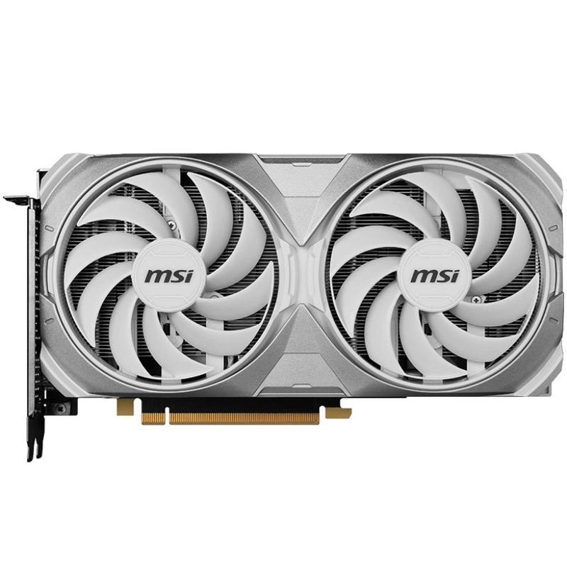 MSI - MSI GeForce RTX 4070 Ventus 2X E OC White 12GB GDDR6X PCI-Express Graphics Card