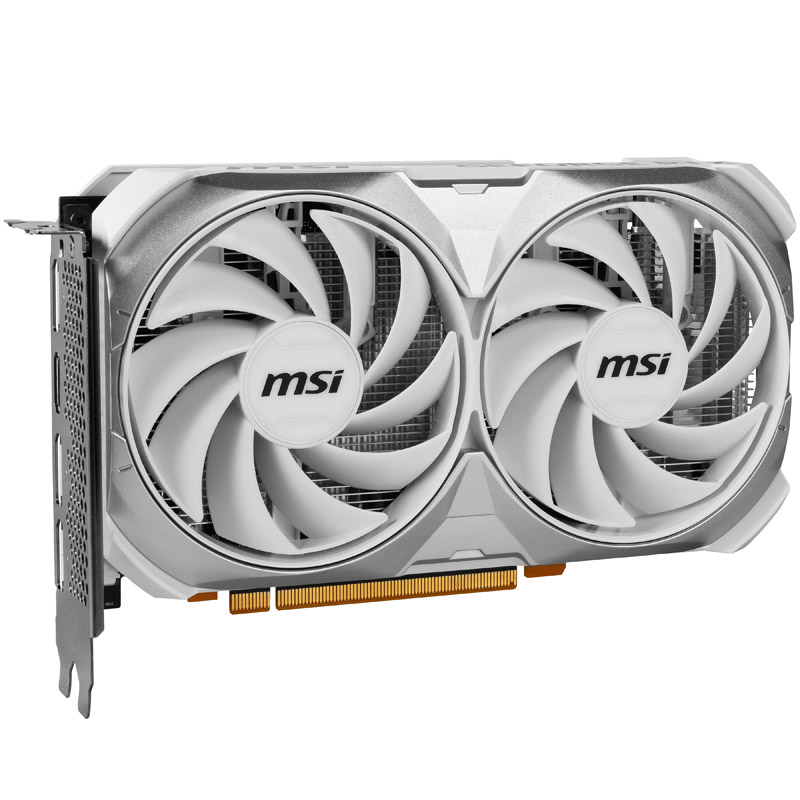 MSI - MSI GeForce RTX 4060 VENTUS 2X WHITE OC 8GB GDDR6X PCI-Express Graphics Card