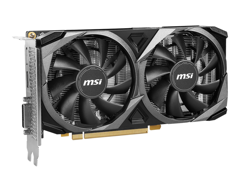 MSI - MSI GeForce RTX 3050 VENTUS 2X XS OC 8GB GDDR6X PCI-Express Graphics Card