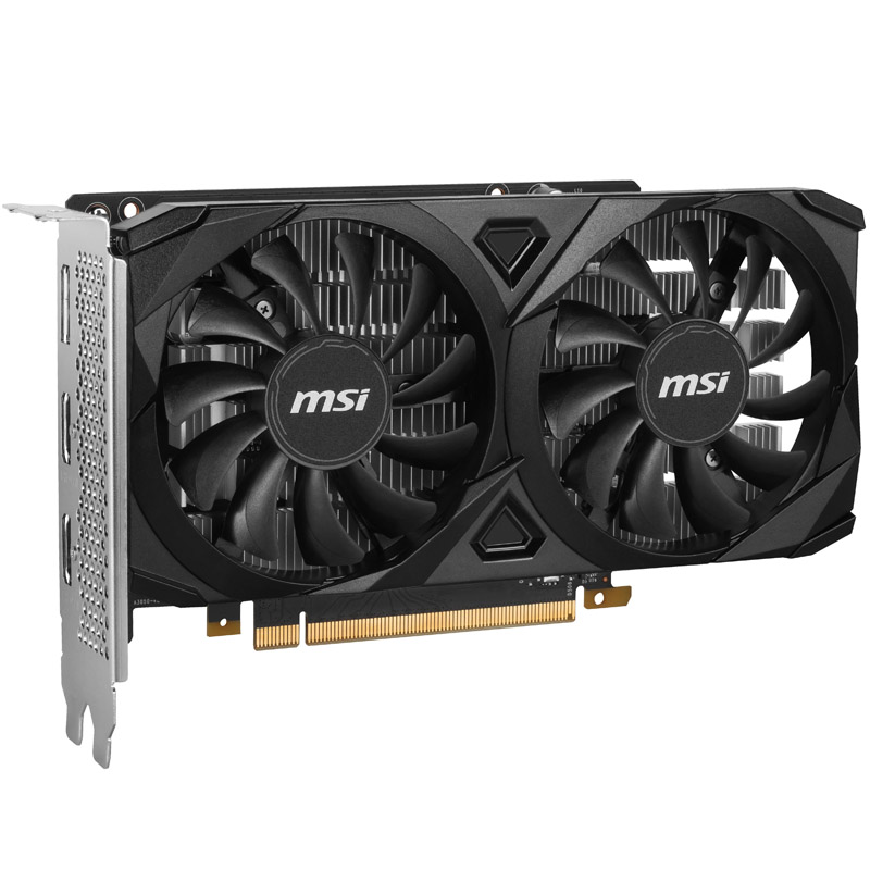 MSI - MSI GeForce RTX 3050 VENTUS 2X OC 6GB GDDR6X PCI-Express Graphics Card