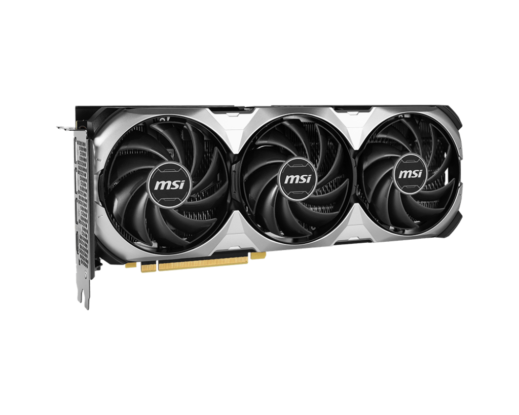 MSI - MSI RTX 4060 TI VENTUS 3X OC 16GB GDDR6X PCI-Express Graphics Card