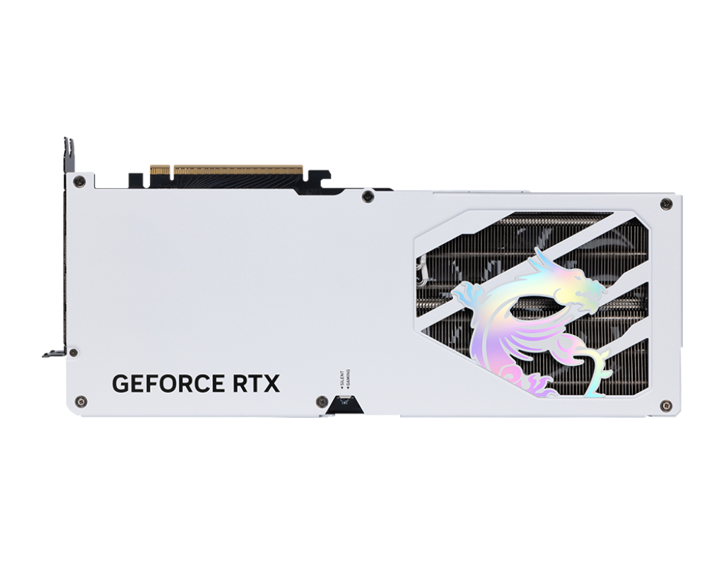 MSI - MSI GeForce RTX 5080 Gaming Trio OC White 16GB GDDR7 PCI-Express Graphics Card