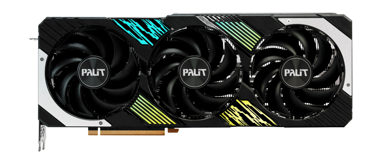 Palit - Palit GeForce RTX 4080 SUPER GamingPro OC 16GB GDDR6X PCI-Express Graphics Card