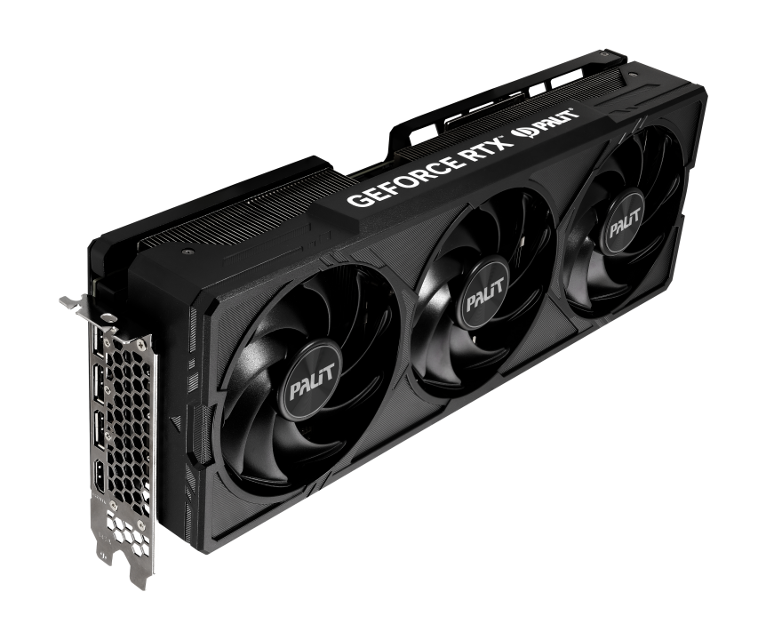 Palit - Palit GeForce RTX 4070 Ti SUPER JetStream OC 16GB GDDR6X PCI-Express Graphics Card