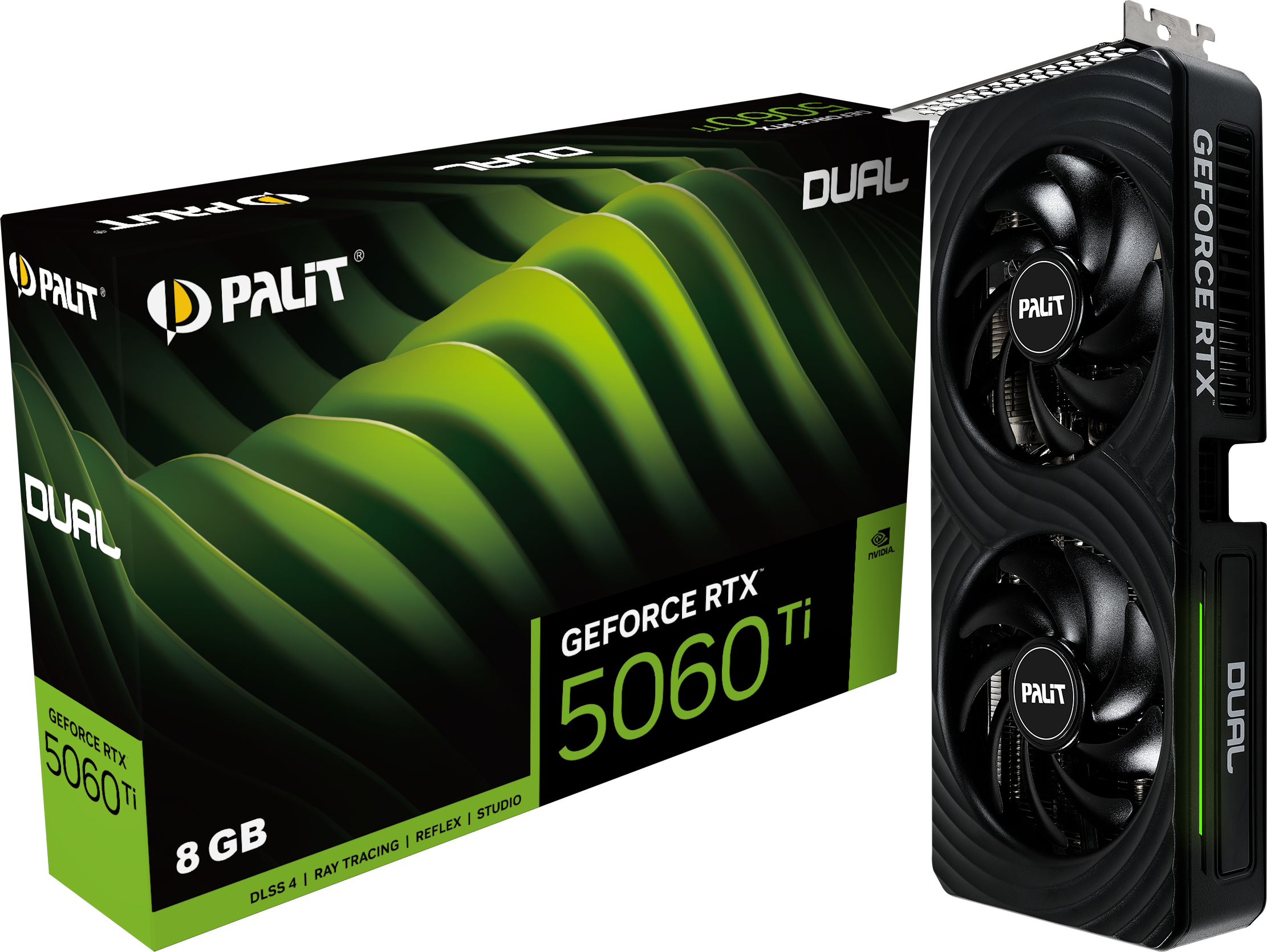 Palit GeForce RTX 5060 Ti Dual 8GB GDDR7 PCI-Express Graphics Card