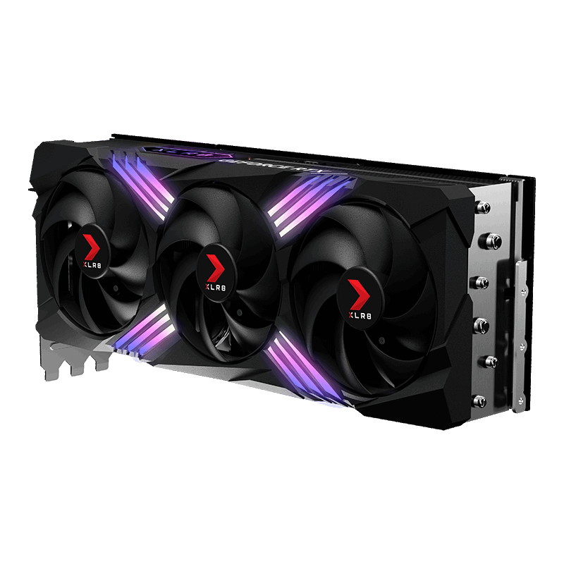 PNY - PNY GeForce RTX 4080 SUPER XLR8 OC RGB 16GB GDDR6X PCI-Express Graphics Card