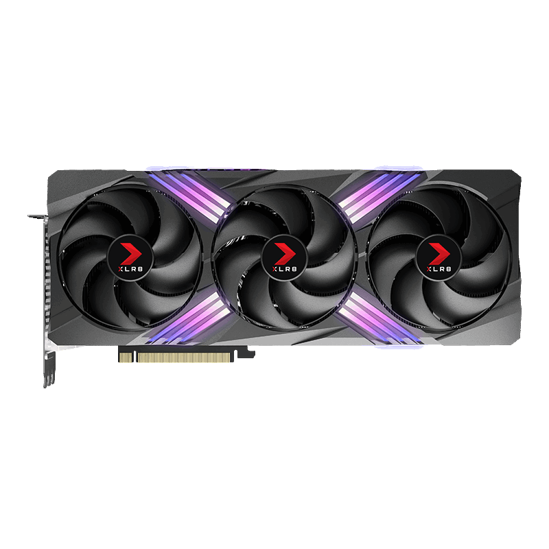 PNY - PNY GeForce RTX 4080 SUPER XLR8 OC RGB 16GB GDDR6X PCI-Express Graphics Card