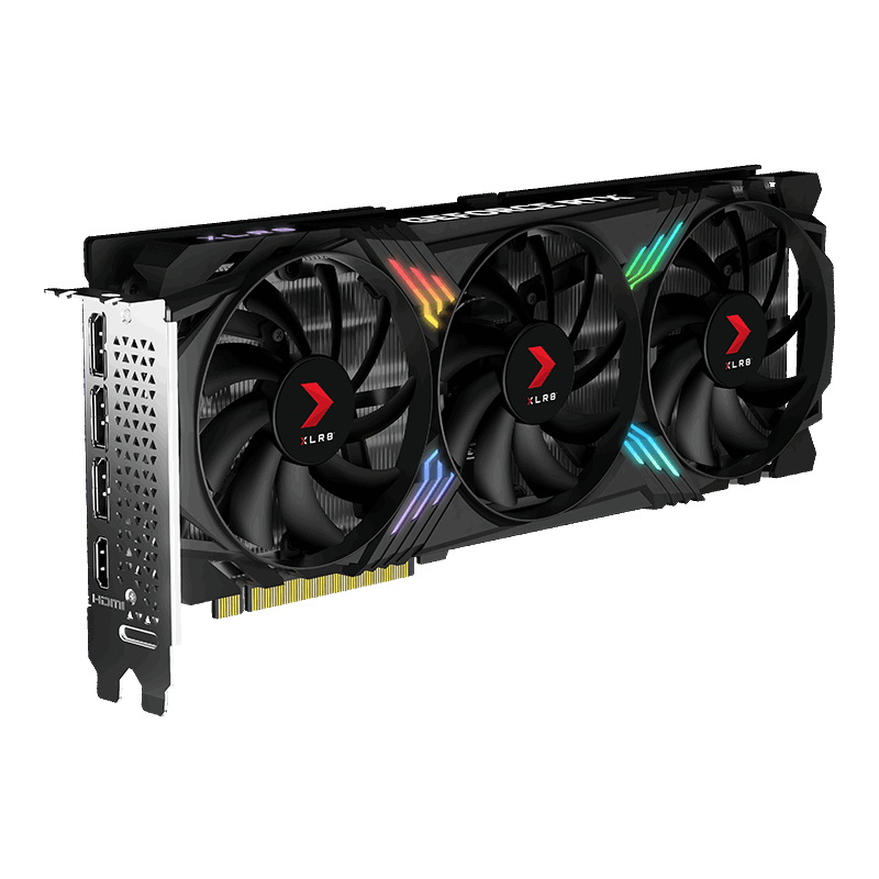 PNY - PNY GeForce RTX 4070 SUPER XLR8 OC RGB 12GB GDDR6X PCI-Express Graphics Card