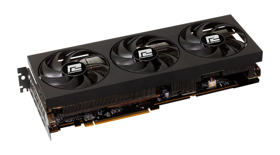 PowerColor - Powercolor Radeon RX 7700 XT Fighter 12GB GDDR6 PCI-Express Graphics Card