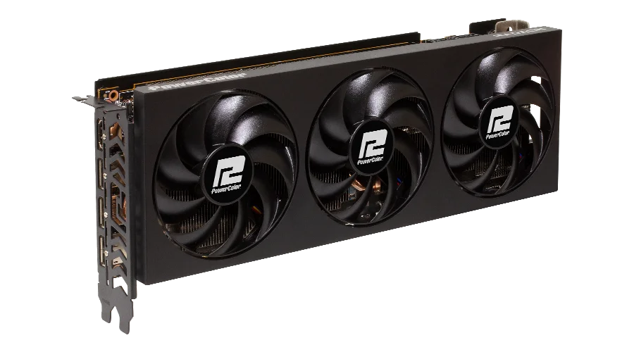 PowerColor - Powercolor Radeon RX 7700 XT Fighter 12GB GDDR6 PCI-Express Graphics Card