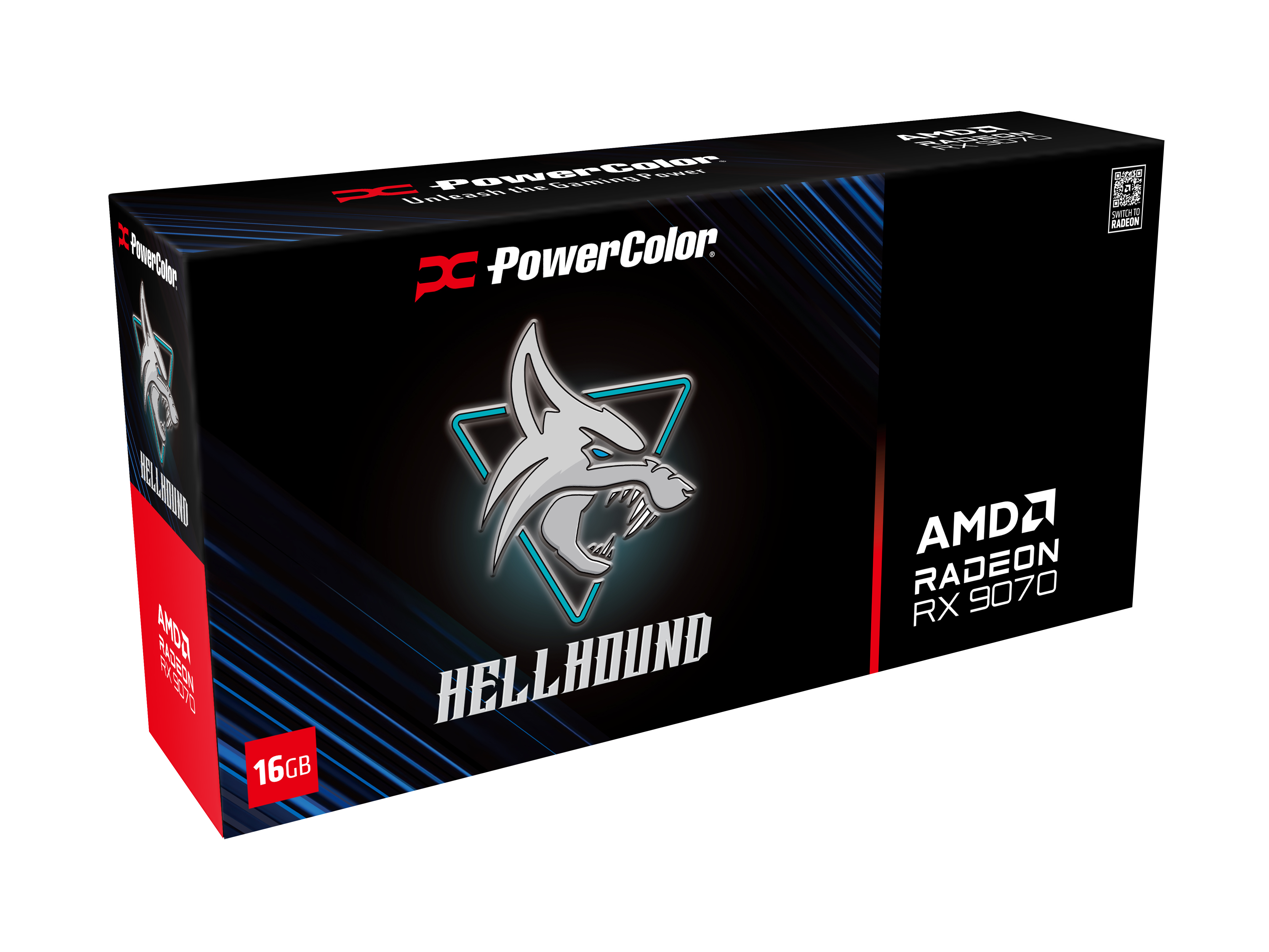 PowerColor - PowerColor Radeon RX 9070 Hellhound 16GB GDDR6 PCI-Express Graphics Card