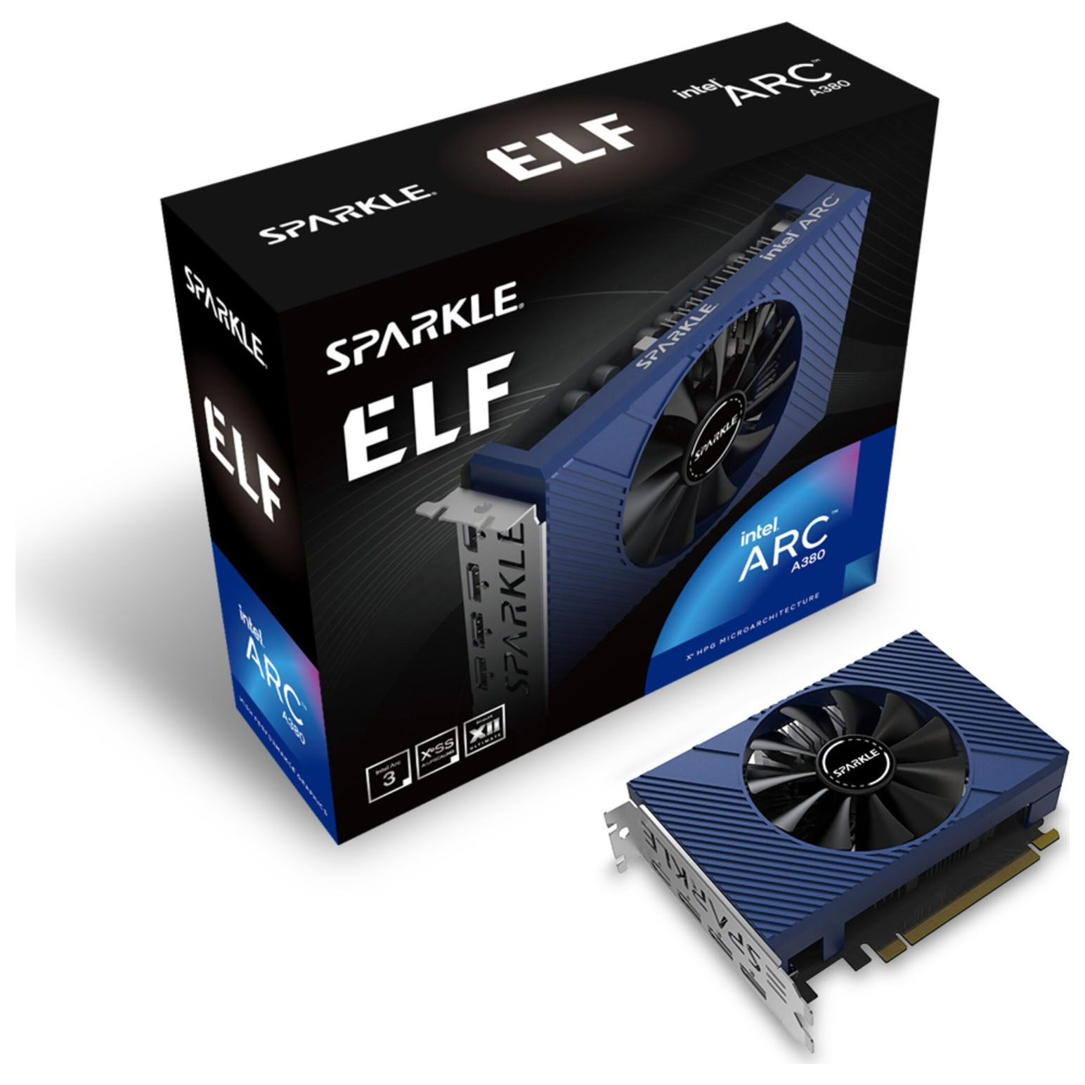 Sparkle Intel ARC A380 ELF Edition 6GB GDDR6 Graphics Card