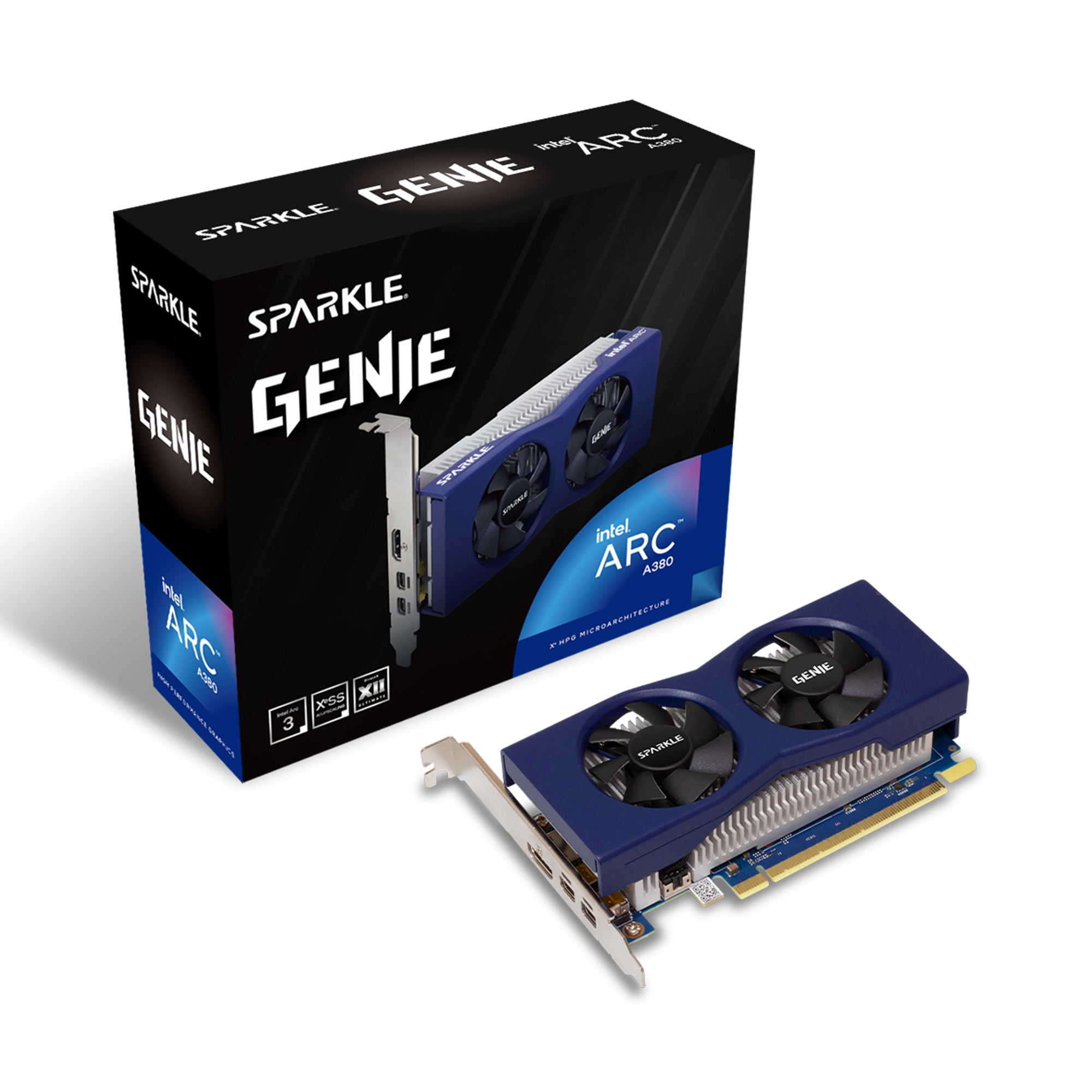 Sparkle Intel ARC A380 GENIE Edition 6GB GDDR6 Graphics Card