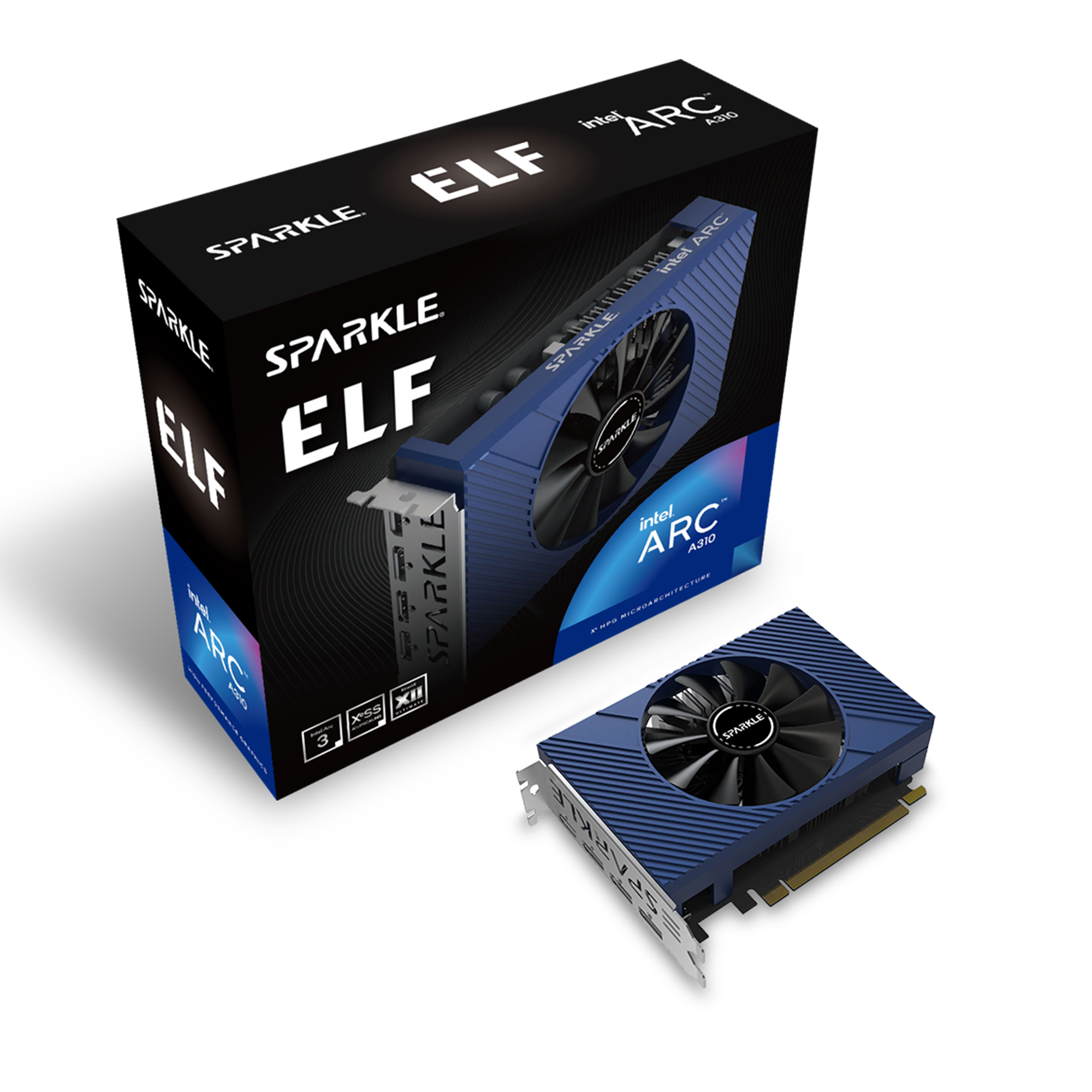 Sparkle Intel ARC A310 ELF Edition 4GB GDDR6 Graphics Card