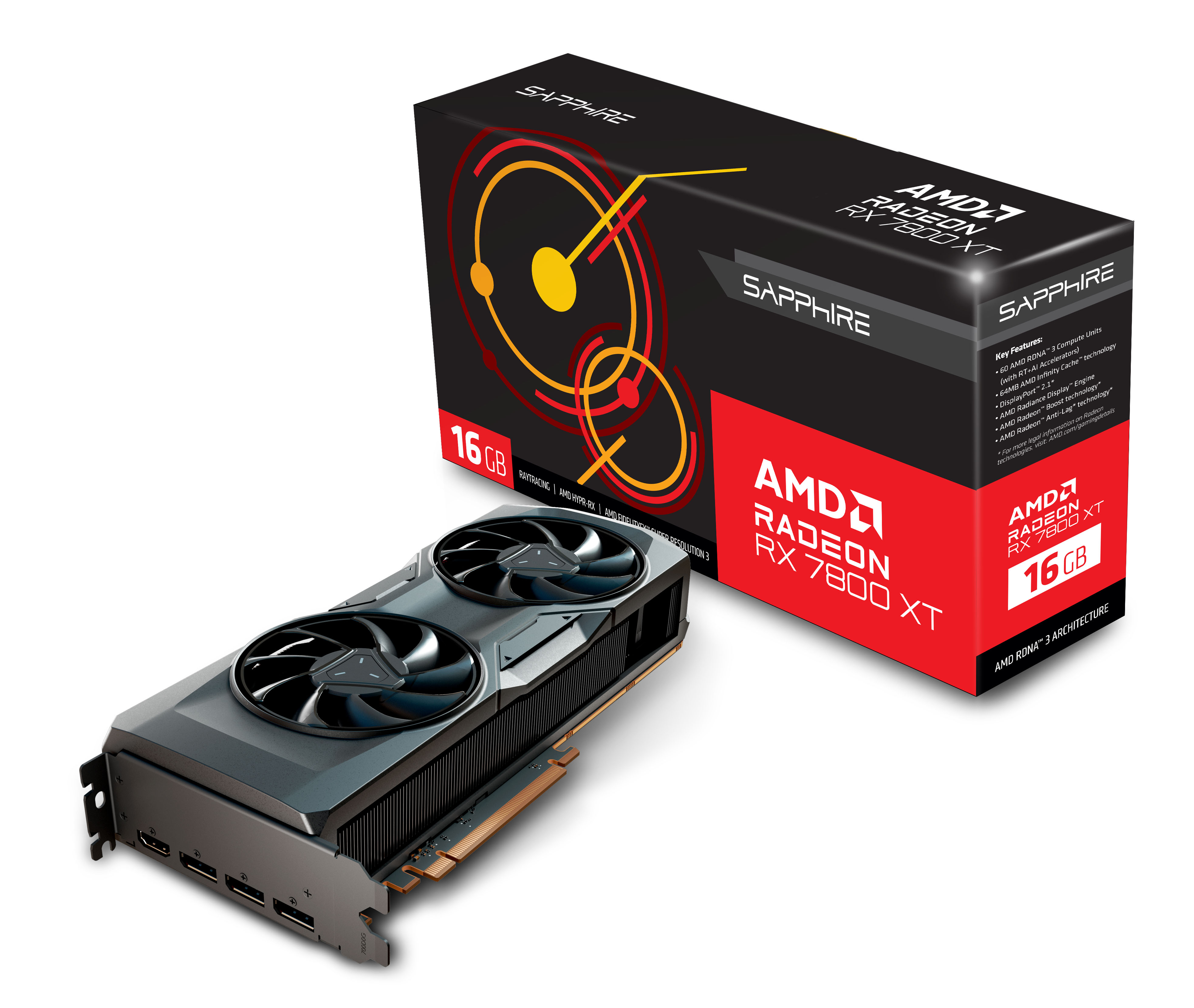 Fighter AMD Radeon™ RX 7800 XT 16GB GDDR6 - PowerColor