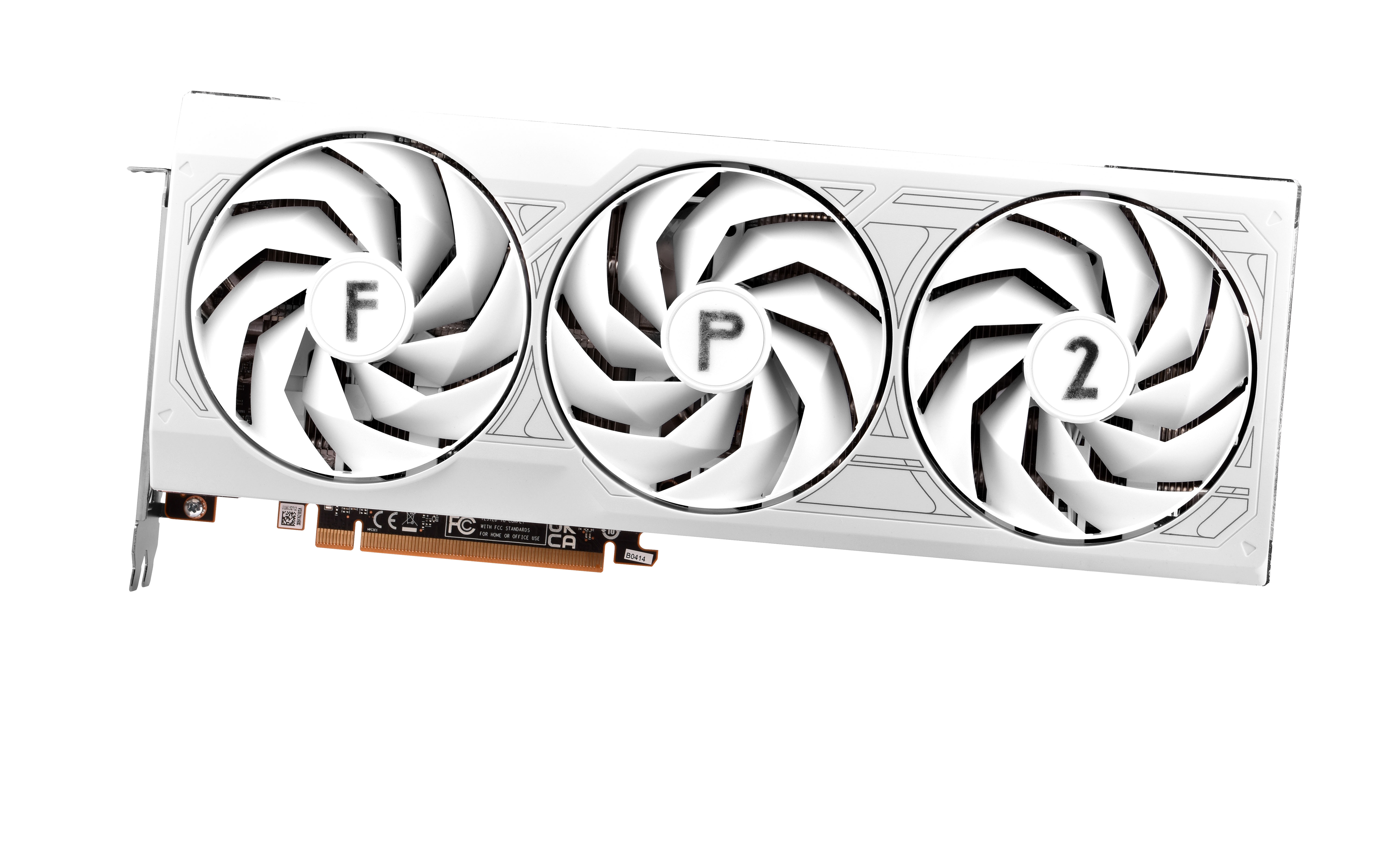 Sapphire - Sapphire Radeon RX 7700 XT Pure Frostpunk 2 Limited Edition 12GB GDDR6 PCI-Express Graphics Card - White