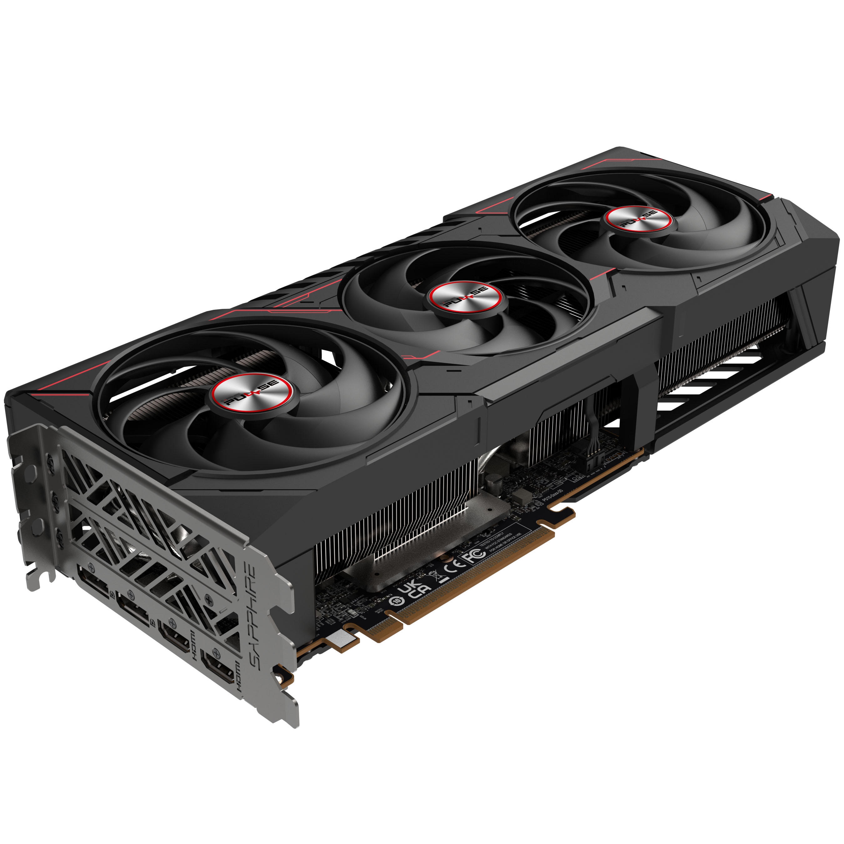 Sapphire - Sapphire Pulse Radeon RX 9070 XT Gaming 16GB GDDR6 PCI-Express Graphics Card