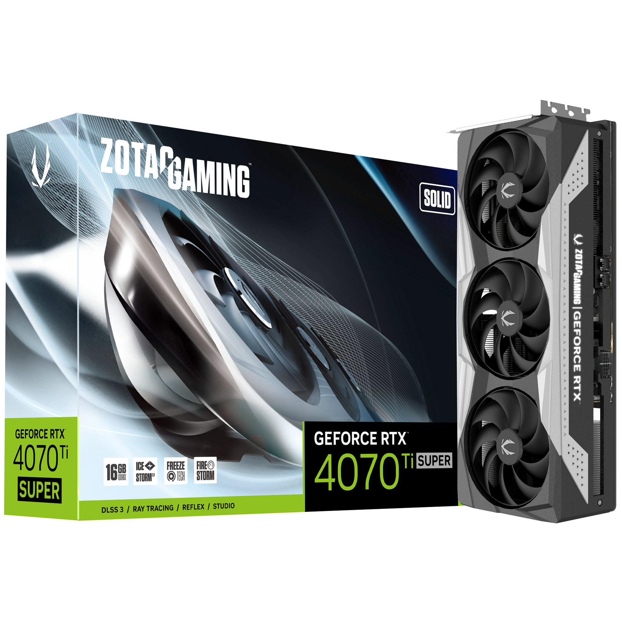 Zotac GeForce RTX 4070 Ti Super Solid 16GB Graphics Card