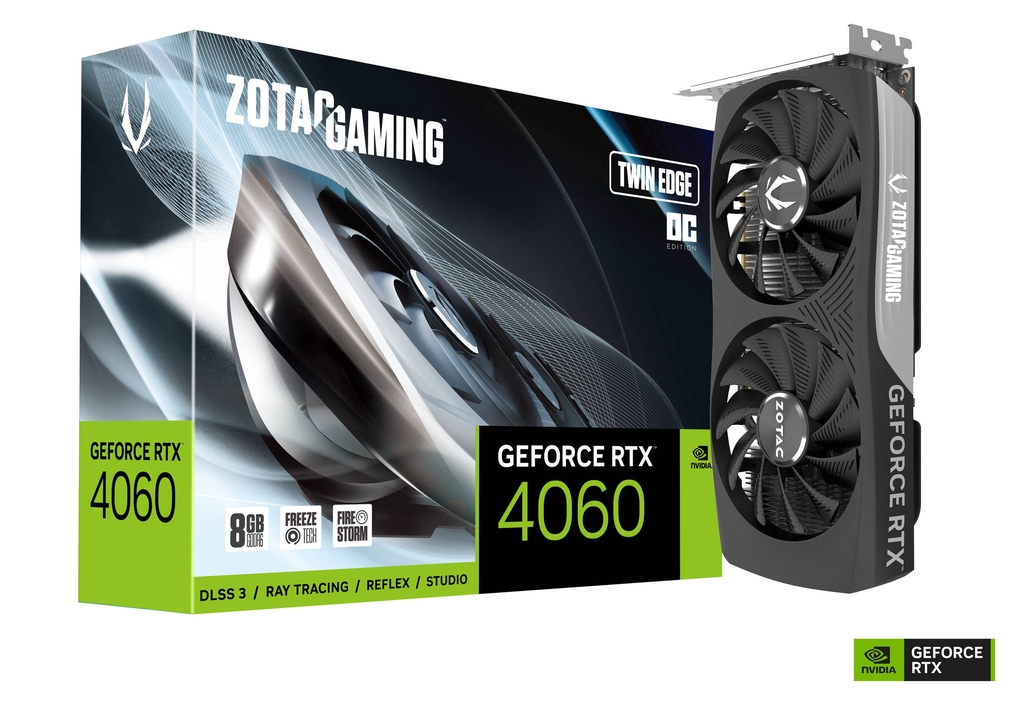 Zotac GeForce RTX 4060 Twin Edge 8GB Graphics Card