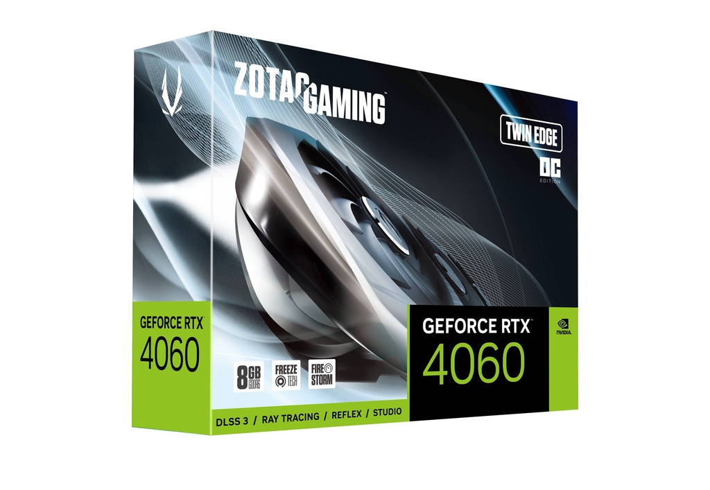 Zotac - Zotac GeForce RTX 4060 Twin Edge 8GB Graphics Card