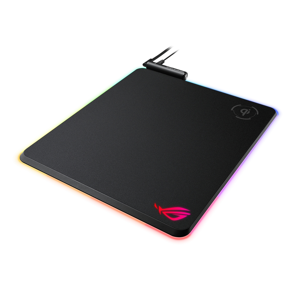 ASUS ROG Balteus Qi RGB Qi Wireless Charging Gaming Surface (90MP0120-B0UA00)