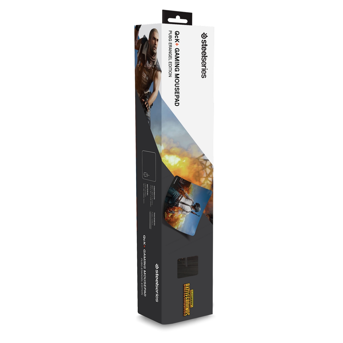 SteelSeries - SteelSeries Qck+ PUBG Erangel Edition Large Gaming Surface (63807)
