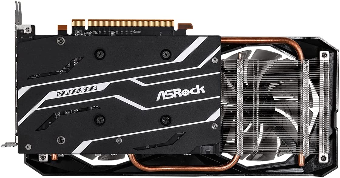 ASRock - Asrock Radeon RX 6600 Dual 8GB GDDR6 PCI-Express Graphics Card