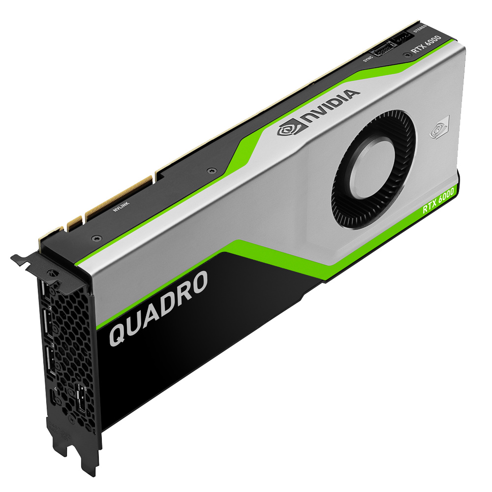 PNY Nvidia Quadro RTX 6000 Graphics Card - 24GB GDDR6 - 4608 CUDA Core