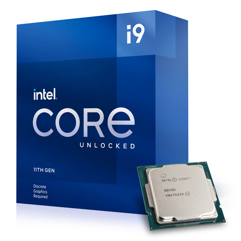 Intel - Intel Core i9-11900KF 3.5GHz (Rocket Lake) Socket LGA1200 Processor - Retail