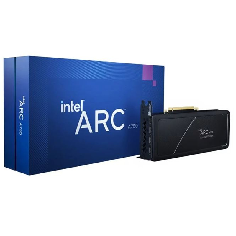 B Grade Intel ARC A750 Gaming 8GB GDDR6 PCI-Express Graphics Card