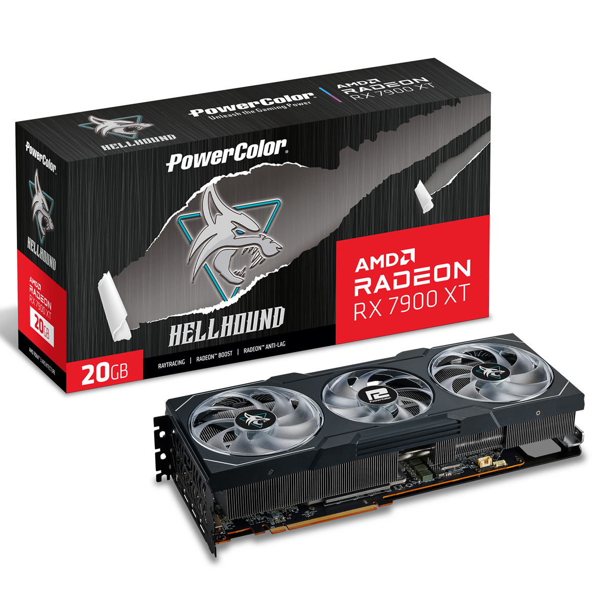 Powercolor Radeon RX 7900 XT HellHound 20GB GDDR6 PCI-Express Graphics Card
