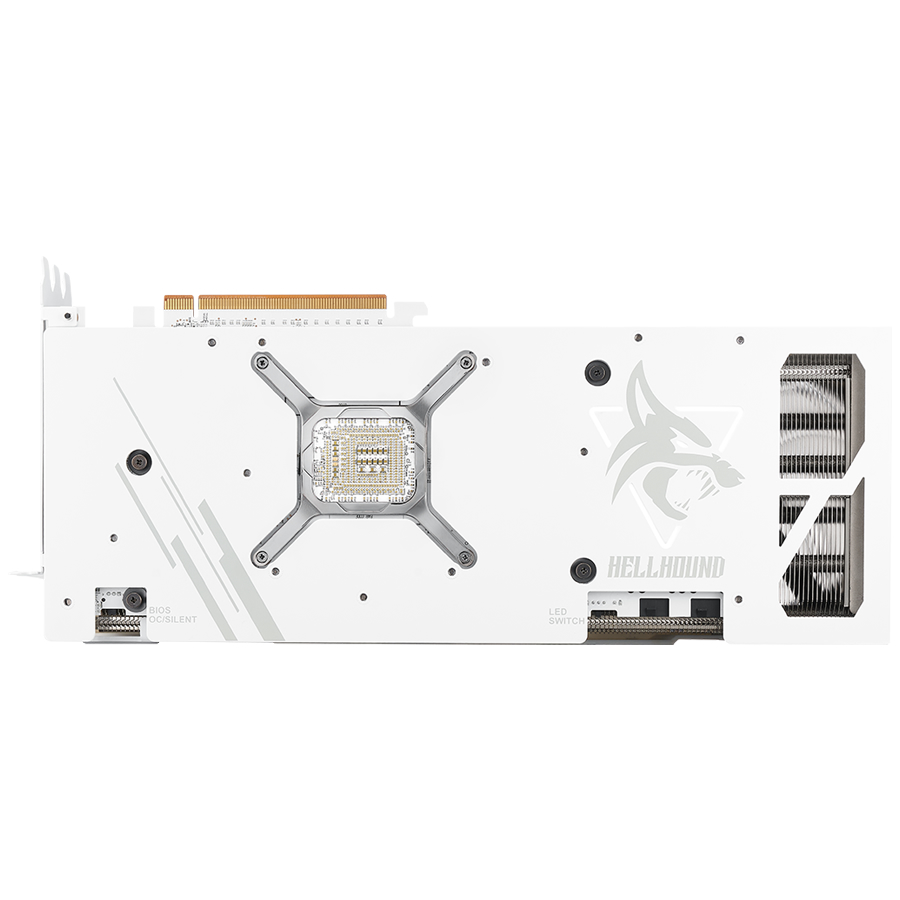 PowerColor - Powercolor Radeon RX 7900 XTX HellHound Spectral White 24GB GDDR6 PCI-Express Graphics Card