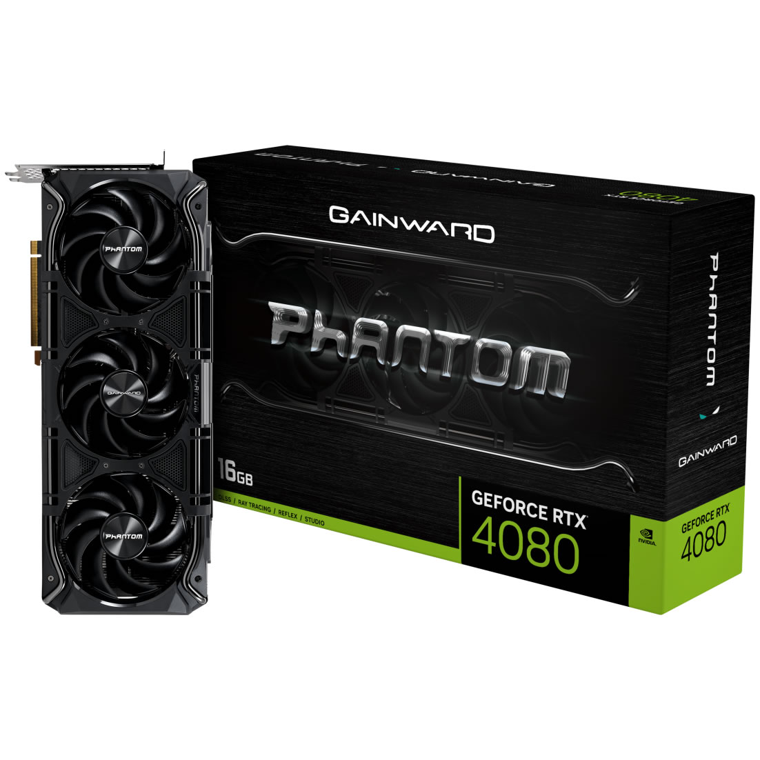 B Grade Gainward GeForce RTX 4080 Phantom 16GB GDDR6X PCI-Express Graphics Card