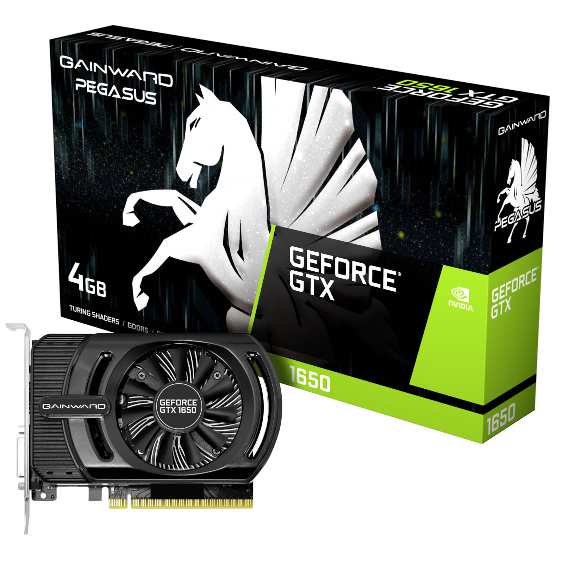 B Grade Gainward GeForce GTX 1650 Pegasus 4096MB GDDR5 PCI-Express Graphics Card