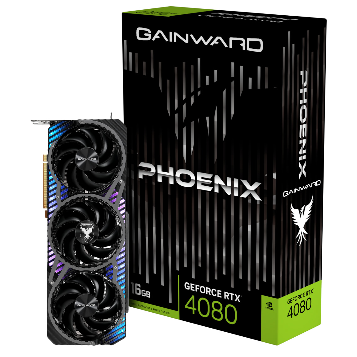 Gainward - Gainward GeForce RTX 4080 Phoenix 16GB GDDR6X PCI-Express Graphics Card
