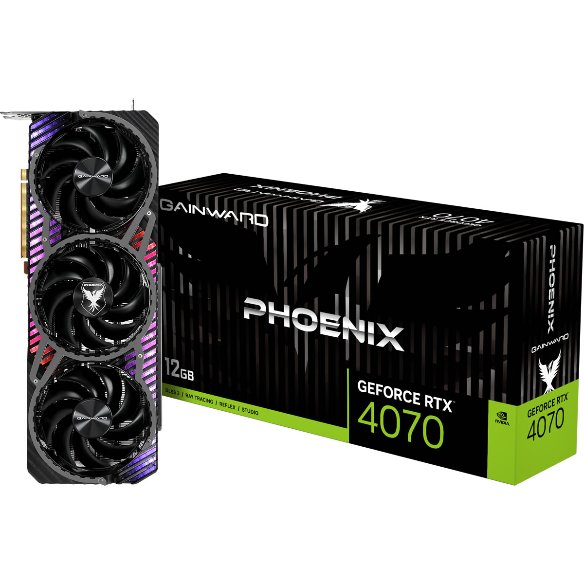 Gainward GeForce RTX 4070 Phoenix 12GB GDDR6X PCI-Express Graphics