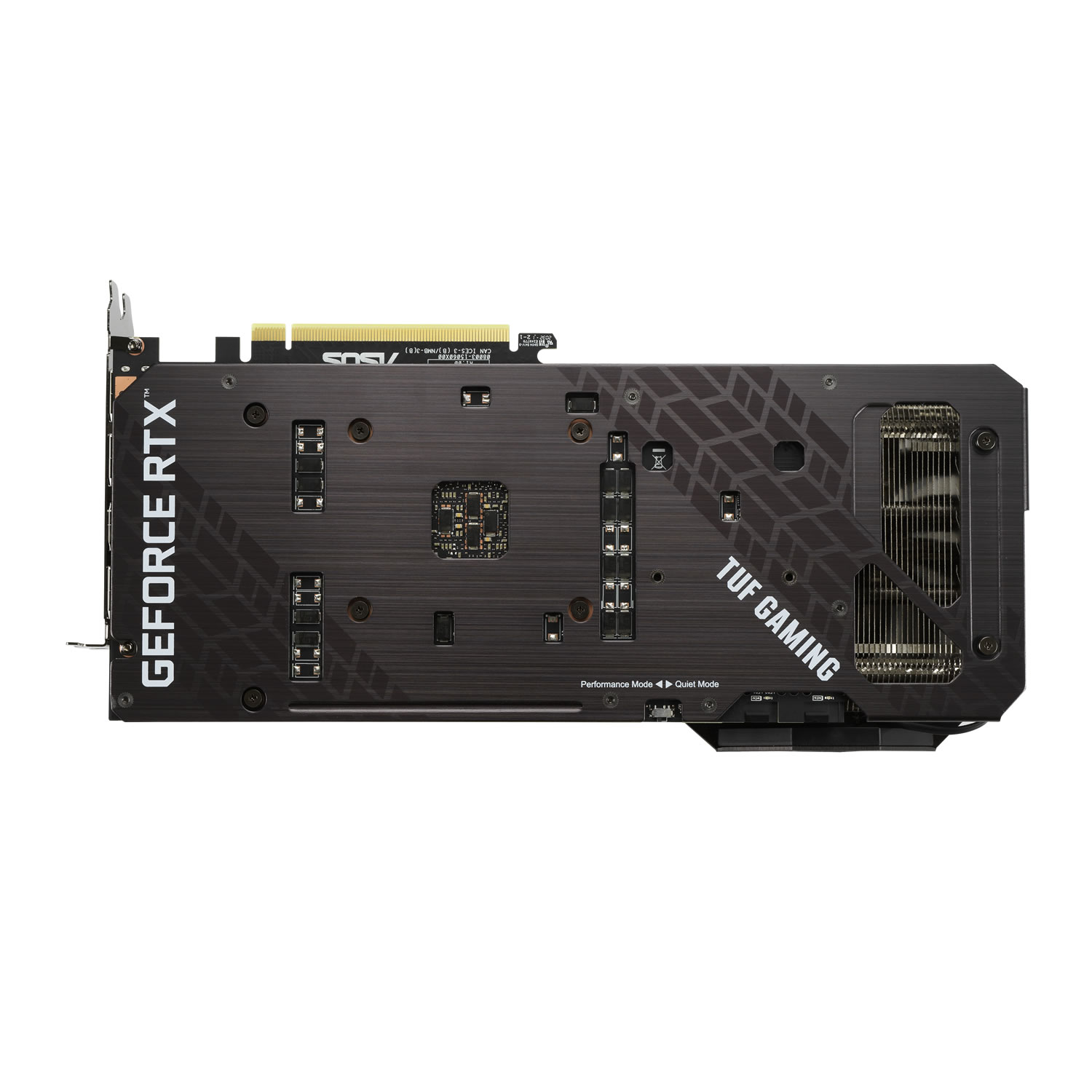 Asus - Asus GeForce RTX 3070 TUF OC V2 LHR 8GB GDDR6 PCI-Express Graphics Card