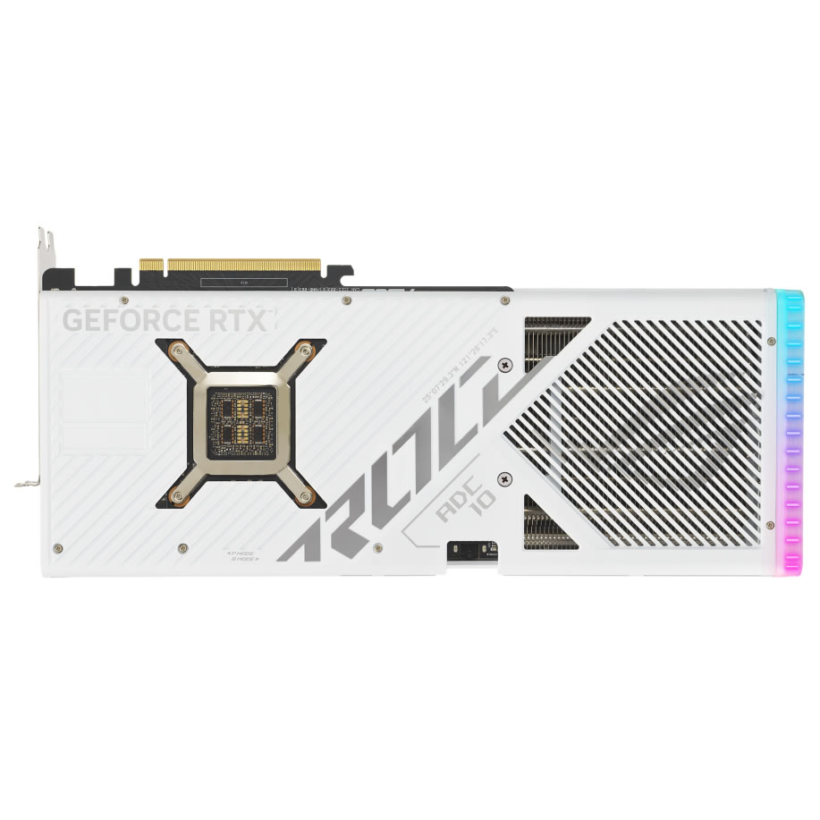 Asus - Asus GeForce RTX 4090 ROG Strix OC White Edition 24GB GDDR6X PCI-Express Graphics Card