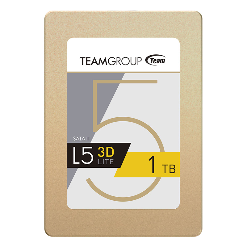 Team Group - TeamGroup 1TB L5 Lite SSD 2.5" SATA 6Gbps 3D NAND Solid State Drive