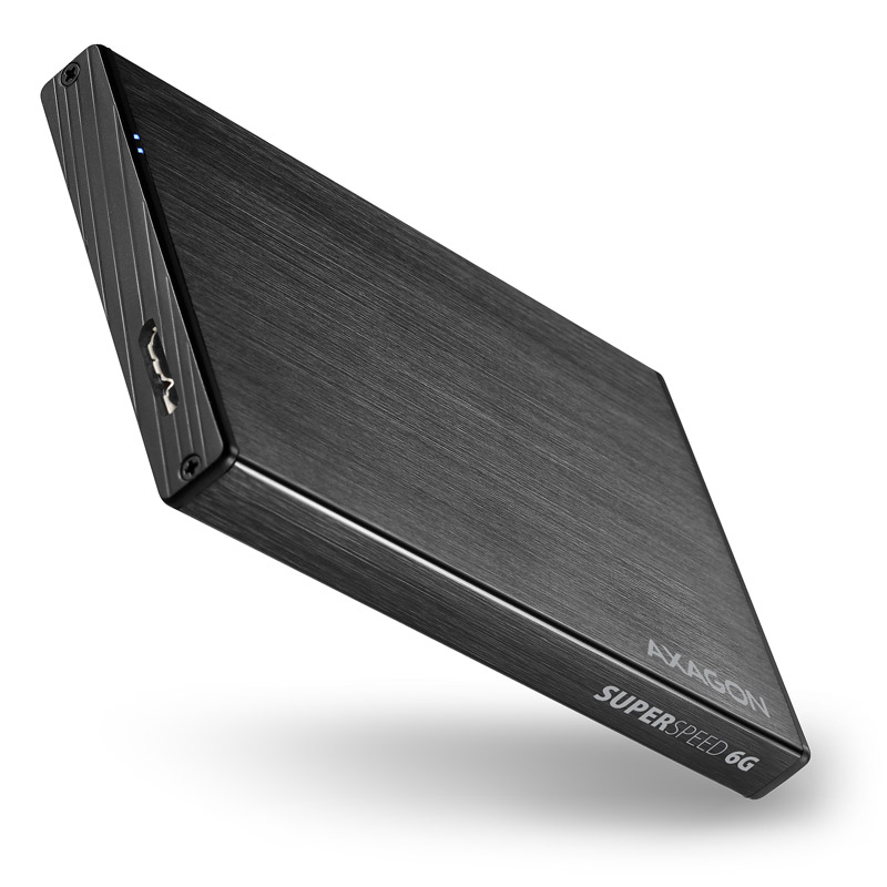 AXAGON EE25-XA6 USB3.0 - SATA 6G 2.5" External Enclosure - Black