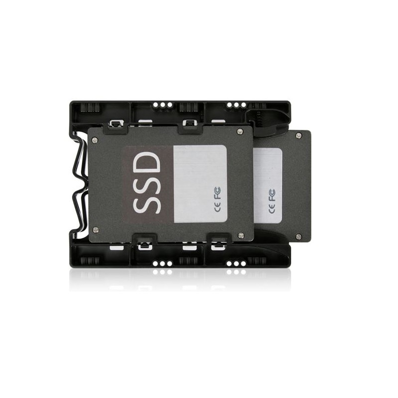 Icy Dock - Icy Dock Dual 2.5" SSD/HDD Mounting Kit/Bracket (B290SP-1B)