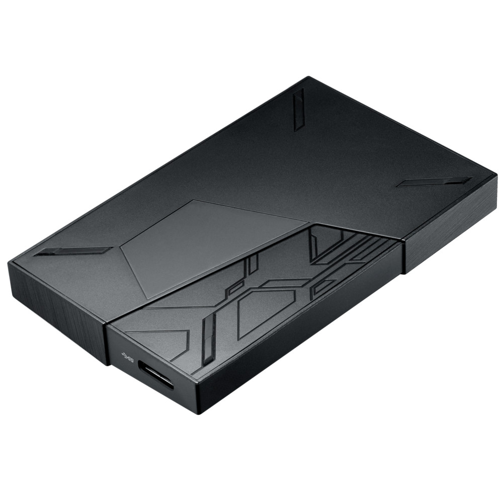 Asus - Asus FX 1TB Aura Sync RGB USB 3.1 Portable External Hard Drive - 1TB (EHD-A1T)