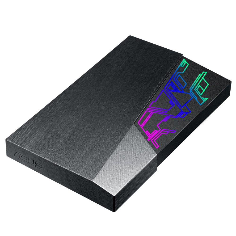 Asus FX 1TB Aura Sync RGB USB 3.1 Portable External Hard Drive - 1TB (EHD-A1T)