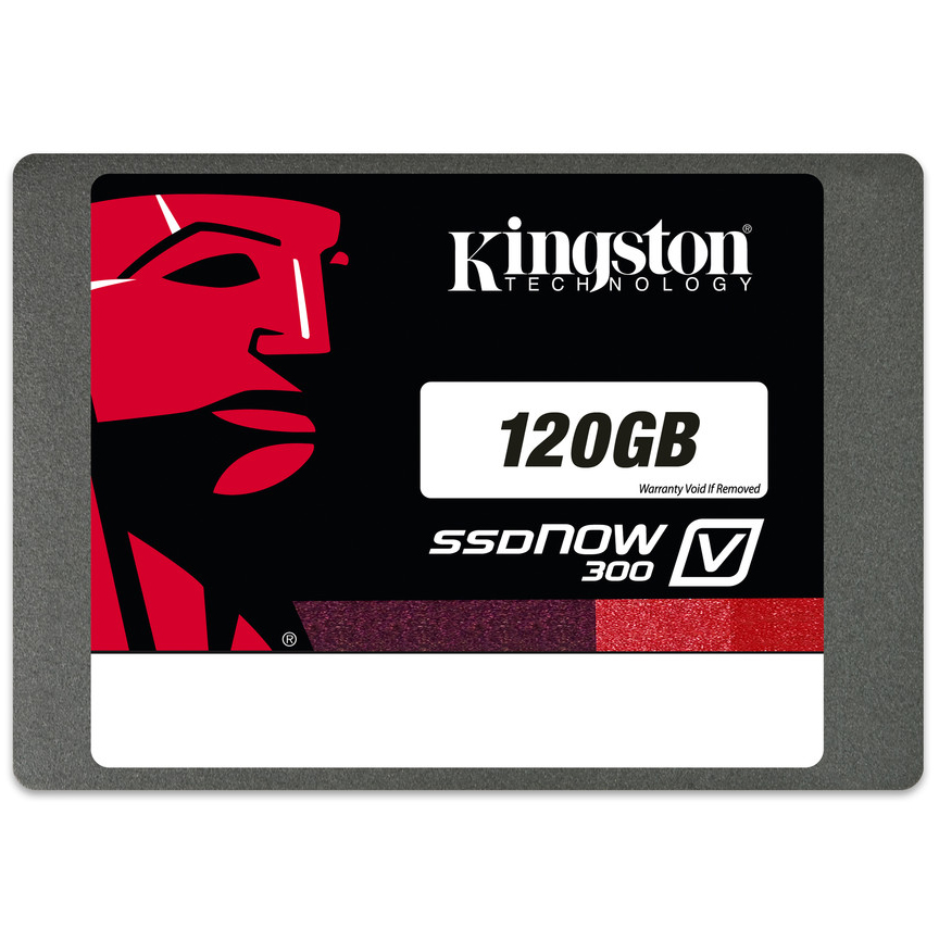 Kingston - Kingston 120GB SSDNow V300 Drive SATA 6Gb/s 3 2.5" (7mm height) Solid State Hard Drive - (SV300S37A/